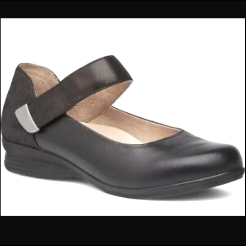 Dansko Audrey Nappa Black Size 37 (no box)
